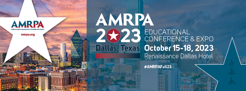 AMRPA Fall Conference, October 15-18, 2023 | Dallas, Texas